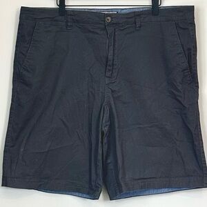 Flag & Anthem Classic Navy Flat Front Men's Shorts - Size: 42